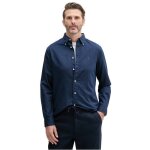 Chemise ml logo coton lin - tommy hilfiger.
