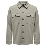 Chemise - only & sons - manches longues - col chemise - poches poitrine - vintage khaki / pattern melange ...