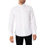 Chemise oxford coupe slim - gant - homme - blanc
