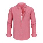 Chemise oxford homme avec zippe manches longues chemise regular fit business couleur unie avec poche ... Chemise oxford homme avec zippe manches longues chemise regular fit business couleur unie avec poche ...