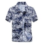 Chemise de plage homme manches courte imprimé vacances casual vêtements chemise homme ete Chemise de plage homme manches courte imprimé vacances casual vêtements chemise homme ete