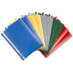 Chemises en plastique - oxford - 100742 - lot de 10 - a4 - couleurs assorties - moderne
