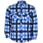 Chemise en polaire homme lee cooper bleu