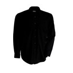 Chemise popeline - k545 - noir - manches longues - homme - taille xs � 6xl