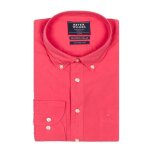 Chemise river woods custom fit princeton - rose - manches longues - homme
