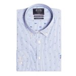 Chemisier - blouse - liquette - chemise princeton en coton river woods - bleu - manches longues - femme ...