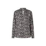 Chemisier femme - pepe jeans - gris - manches longues - col chemise