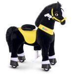 Cheval à bascule enfant ponycycle modèle e avec frein - marque ponycycle - mixte - noir - 4 à 7 ans Cheval à bascule enfant ponycycle modèle e avec frein - marque ponycycle - mixte - noir - 4 à 7 ans
