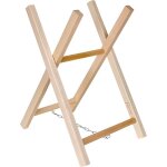 Chevalet bois pour sciage h. 68 cm larg. 40 cm section 30 x 35 mm avec cha�ne - pricpbb2 - ribiland
