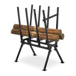 Relaxdays chevalet de sciage charge maximale 400 kg acier robuste hlp: 107 x 81 x 53 cm pour couper le ...