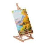 Relaxdays chevalet de table. inclinable ajustable en hauteur jusqu?� a3 hxlxp 98 x 29 x 32 cm bois de ...