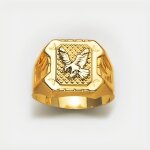 Chevalire or 18 carats or jaune