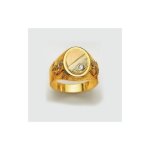 Chevalire or 18 carats or jaune