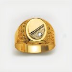 Chevalire or 18 carats or jaune