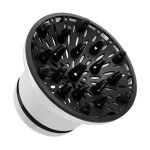 Cheveux universelle diffuseur sche - cheveux diffuseur attachement pour boucls vague pais sche diffuseur ...