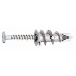 Cheville autoforeuse driva tp12 t�te plate 12mm bo�te de 100 - spit - 059360