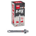 Chevilles dancrage - tox - s - fix plus - m10 x 120 mm - 25 chevilles galvanis�es - homologu� construction ...