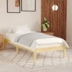 Chic meuble? lit adulte enfant elegant - cadre de lit - bois de pin massif 90x190 cm uk simple{4371} Chic meuble? lit adulte enfant elegant - cadre de lit - bois de pin massif 90x190 cm uk simple{4371}