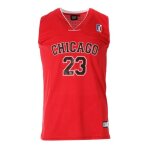 Maillot de basket - chicago - 23 - rouge - col v - sans manches Maillot de basket - chicago - 23 - rouge - col v - sans manches