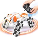 Chien jouet m�canique app rc - zgeer - puppy chien robot - programmable - t�l�commande - usb rechargeable ...