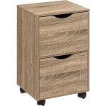 Tour 2 portes � roulettes effet bois - 5 five simply smart