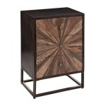 Chiffonnier origins bois recycl 3 tiroirs - atmosphera createur dinterieur
