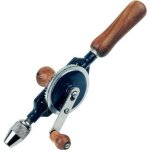 Chignole à manivelle à double pignon 290 mm - silverline - poignées en bois dur de qualité Chignole à manivelle à double pignon 290 mm - silverline - poignées en bois dur de qualité