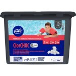 Chlore choc - gre - pastilles - 1 kg - pastilles 30 g - formule 0 % acide borique