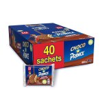 Choco prince de lu - pack de 40 sachets - biscuits enrobs de chocolat au lait et fourrs got chocolat ...