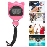 Chronom�tre de sport num�rique �tanche omabeta - fitness - adulte - blanc