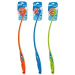 Chuckit! lanceur de balle 25m - vert orange ou bleu - pour chien