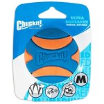 Chuckit! ultra squeaker balle avec sifflet m en caoutchouc � 65cm - pour chien