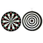 Cible de fl�chettes de comp�tition x1 - zgeer - 43 cm - double face - 6 fl�chettes