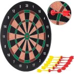 Cible magnétique - playtastic - Ø 40 cm - 12 fléchettes - rouge - jaune Cible magnétique - playtastic - Ø 40 cm - 12 fléchettes - rouge - jaune