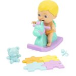 Cicciobello amicicci - chuse - mod�le fille blonde - jouet pour enfants - cheval � bascule - accessoires ...