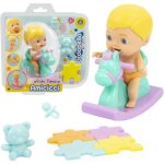 Cicciobello amicicci - set cheval � bascule - fille ou gar�on - 10. 5 cm - 3 ans - chuse