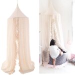 Ciel de lit moustiquaire en coton pour enfant bébé baldaquin tente de jeu suspension décoration chambre60 ... Ciel de lit moustiquaire en coton pour enfant bébé baldaquin tente de jeu suspension décoration chambre60 ...