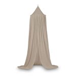Ciel de lit - jollein - moustiquaire - 245 cm - beige nougat - amovible