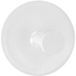 Cintre adh�sif - inofix - crochet rond blanc - diam�tre 38 mm - �paisseur 22 mm - lot de 2