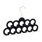 Cintre porte - foulards lot de 2 pour �charpes cravates et ceintures velours crochet rotatif 360� antid�rapant ...