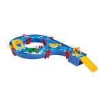Circuit aquatique smoby aquaplay set amphie avec 1 bateau et 2 figurines