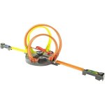Circuit hot wheels roto rvolution ultra - rapide avec 2 lanceurs et 2 vhicules inclus