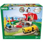 Circuit de train en bois brio - gare centrale - coffret complet 37 pièces - mixte dès 3 ans Circuit de train en bois brio - gare centrale - coffret complet 37 pièces - mixte dès 3 ans