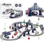 Circuit voiture lectrique marsee 104 pcs flexible avec vhicules de construction jouets pour enfants ...