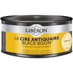 Cire des antiquaires black bison pâte - chêne clair - 500 ml Cire des antiquaires black bison pâte - chêne clair - 500 ml