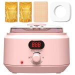 Cire epilation avec 200g cire epilation perle pour epilation chauffe cire aves led cran perle de cire ...