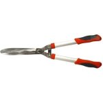 Cisaille � haie ozaki - jardin pratique - lames forg�es et ondul�es - rouge