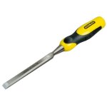 Ciseau  bois manche bi - matire 10x125mm longueur totale 310mm - stanley - 0 - 16 - 872