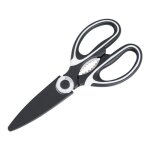 Ciseaux de cuisine - robustes - acier inoxydable - multi - usage - poigne ergonomique - compatible lave ...