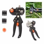Ciseau jardin outil � greffer greffage arbre fruitier avec 2 lame